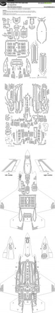 Boxart F-35A Lightning II - RAM PANELS kabuki masks NWAM1039 New Ware
