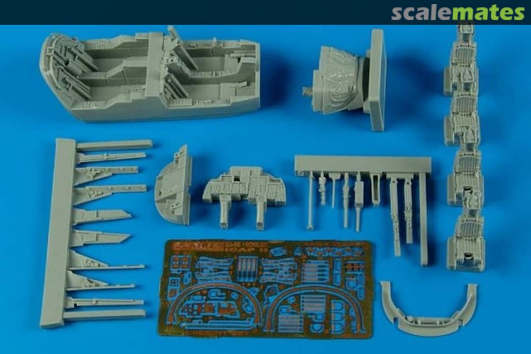 Boxart EA-6B Prowler ICAP-2(late) cockpit set 7270 Aires