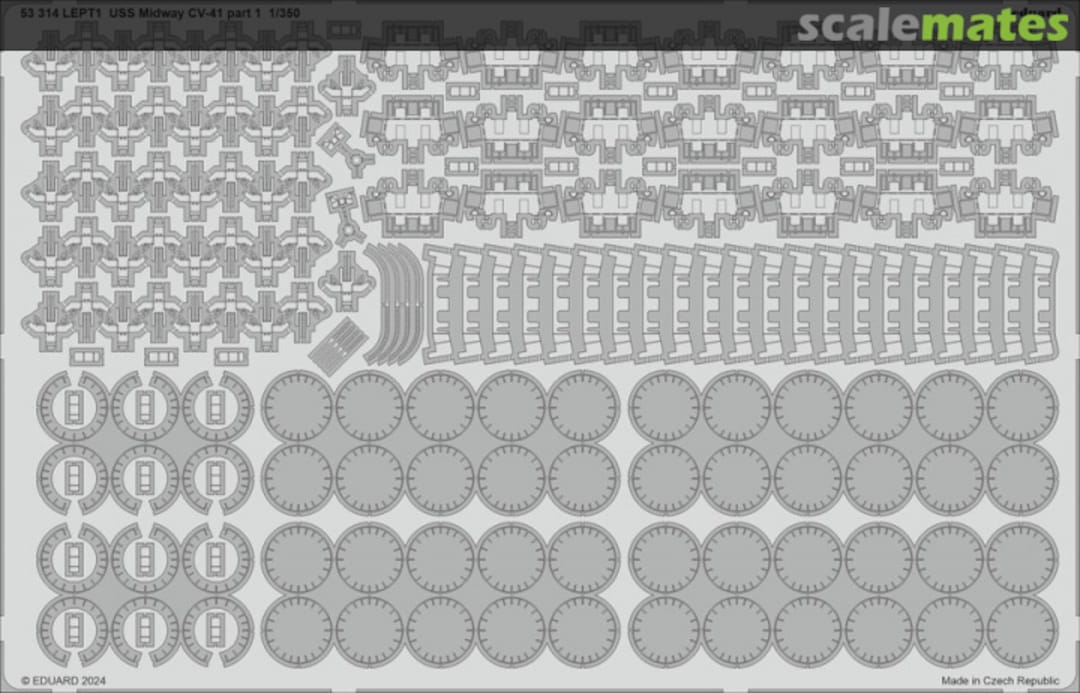 Boxart USS Midway CV-41 Part 1 53314 Eduard