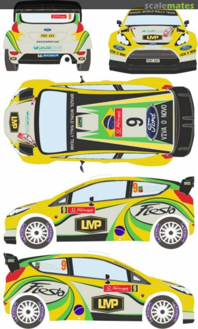 Boxart Ford Fiesta RS WRC RD24-003 Racing Decals 43