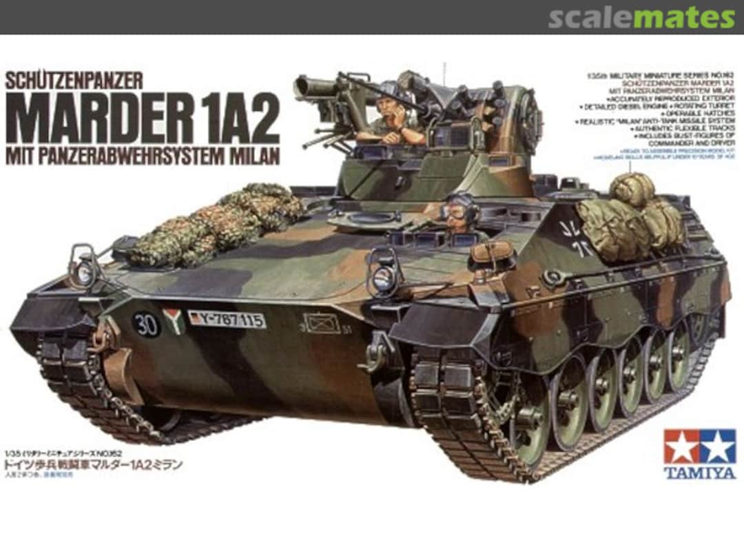 Boxart SPz Marder 1A2 35162 Tamiya