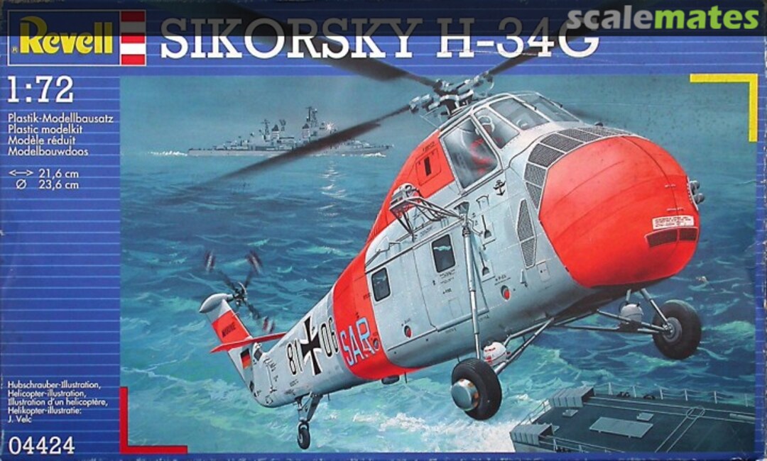 Boxart Sikorsky H-34G 04424 Revell