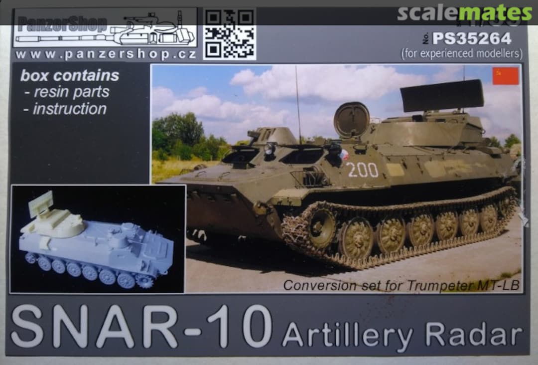 Boxart SNAR-10 Artillery Radar PS35264 PanzerShop