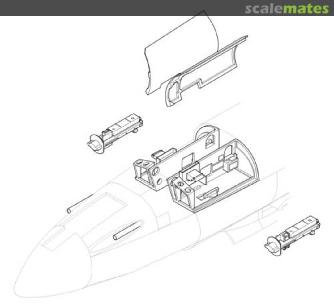 Boxart He 162A-2 - armament set 5012 CMK