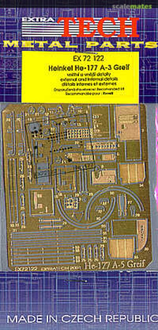 Boxart Heinkel He-177 A-3 'Greif' EX 72 122 Extratech