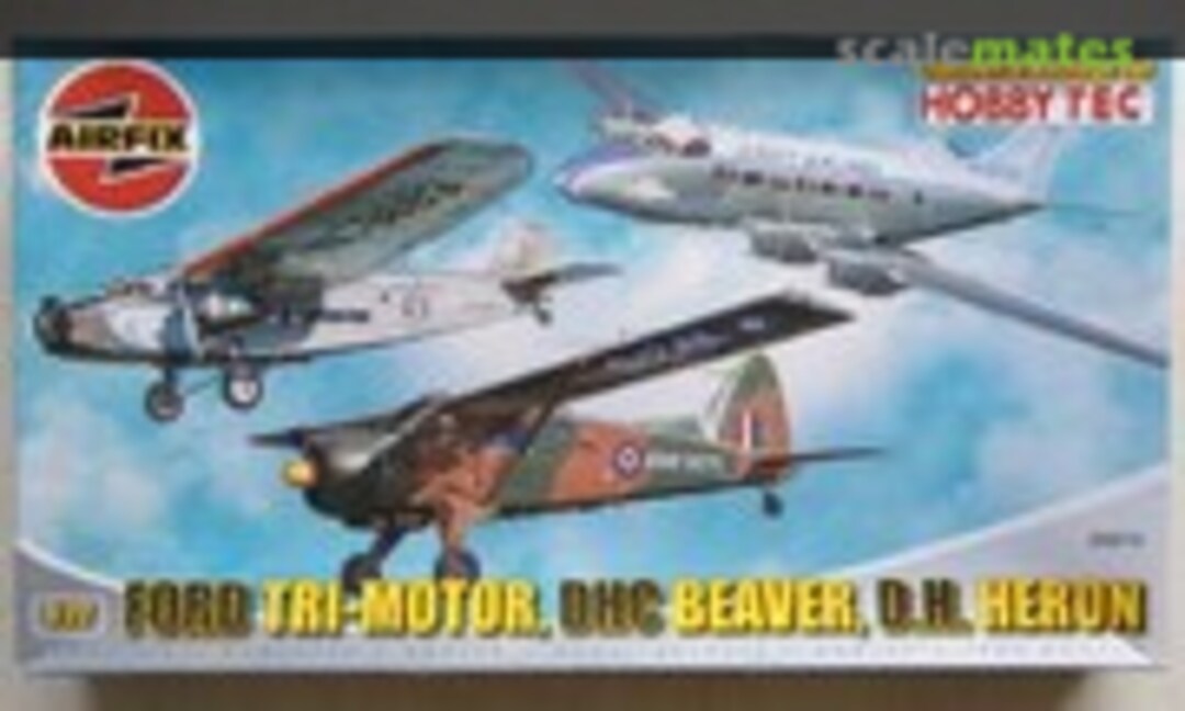 1:72 Ford Tri-Motor, DHC Beaver, D.H. Heron (Airfix 08674)