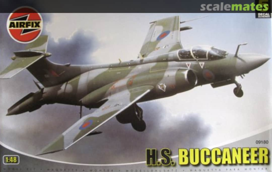 Boxart H.S. Buccaneer 09180 Airfix