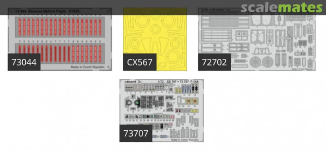 Contents F-14A BIG72158 Eduard