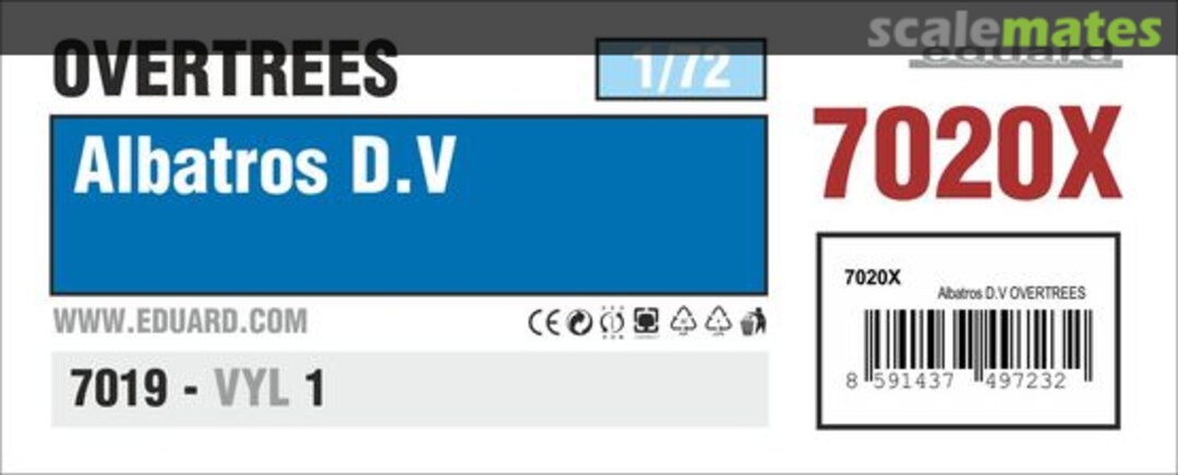 Boxart Albatros D.V 7020X Eduard