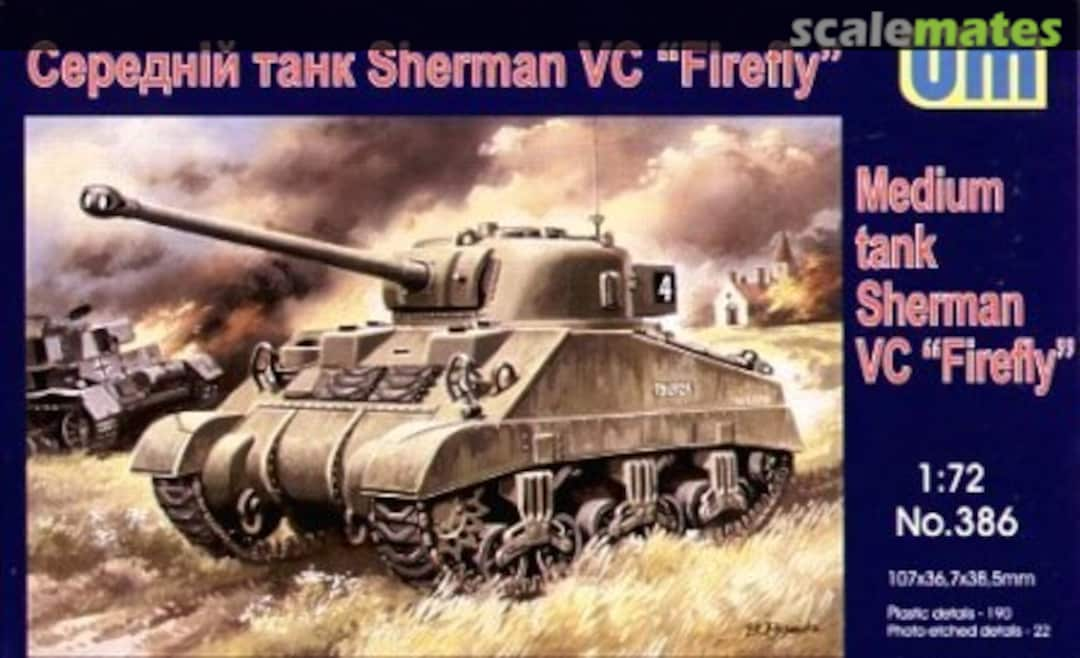 Boxart Sherman VC Firefly 386 UM 