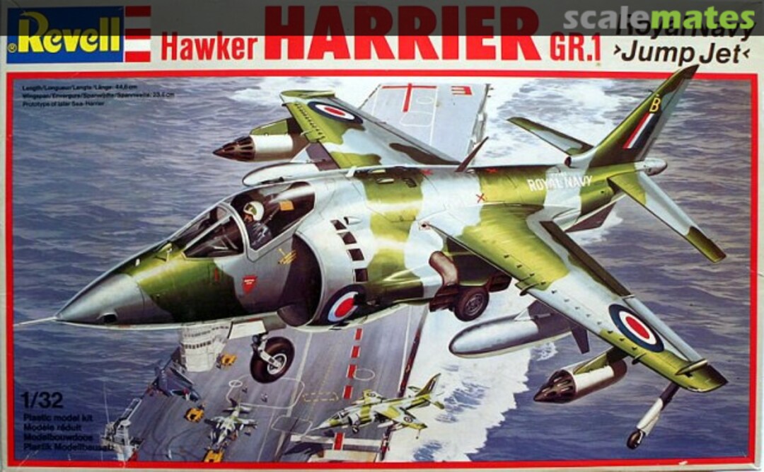 Boxart Hawker Harrier Gr. 1 4729 Revell