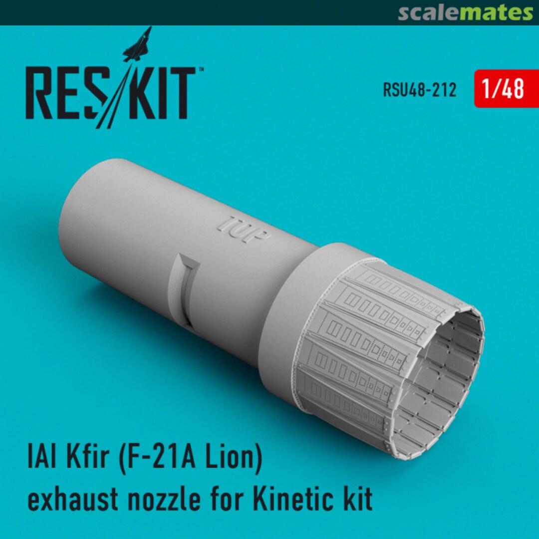 Boxart IAI Kfir / F-21A Lion - Exhaust nozzle RSU48-0212 ResKit