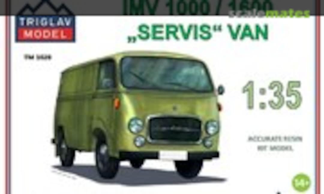 1:35 IMV 1000/ 1600 &quot;Servis&quot; Van (Triglav model TM 1028)