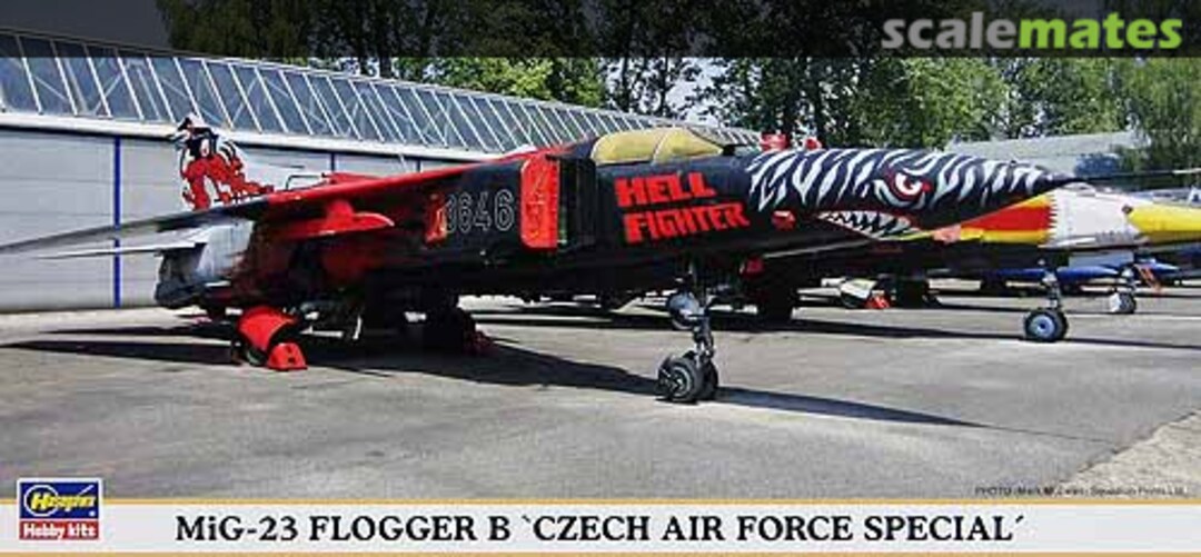 Boxart MiG-23 Flogger B 'Czech Air Force Special' 00892 Hasegawa