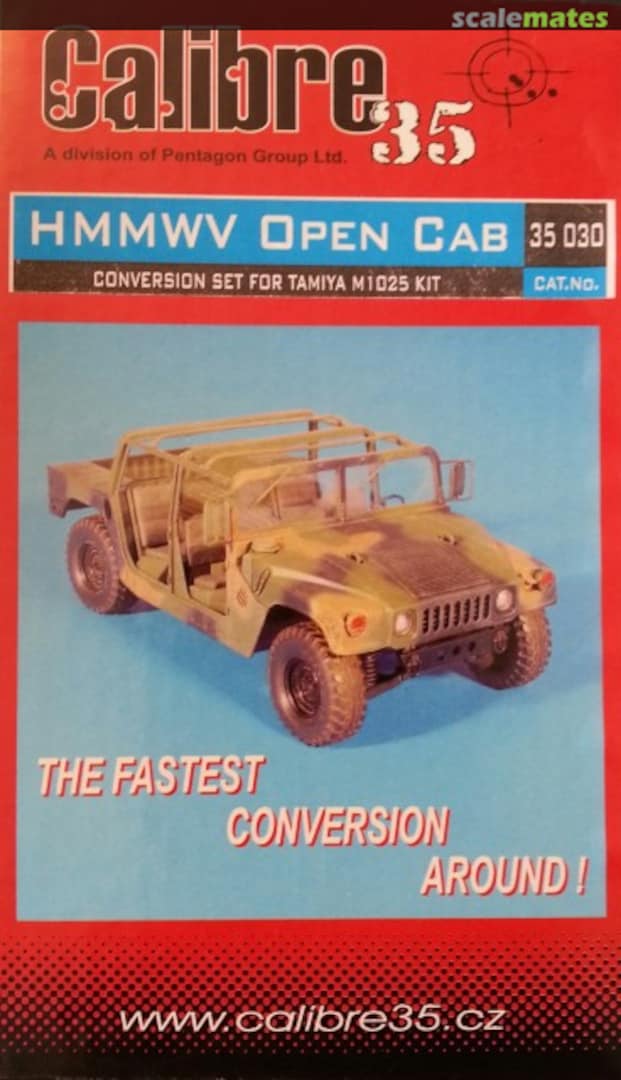 Boxart HMMWV Open Cab 35030 Calibre 35