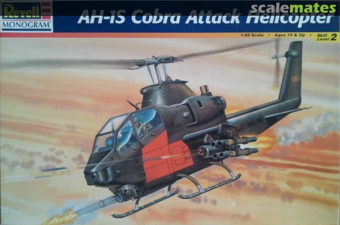 Boxart AH-1S Cobra Attack Helicopter 85-5444 Revell Monogram