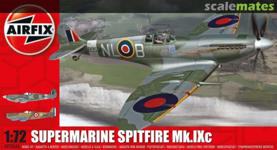 Boxart Supermarine Spitfire Mk.IXc A02065A Airfix