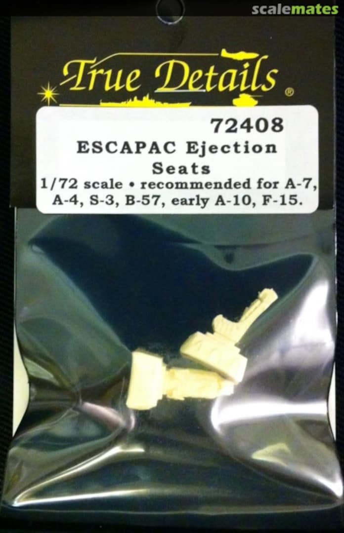 Boxart ESCAPAC Ejection Seats 72408 True Details