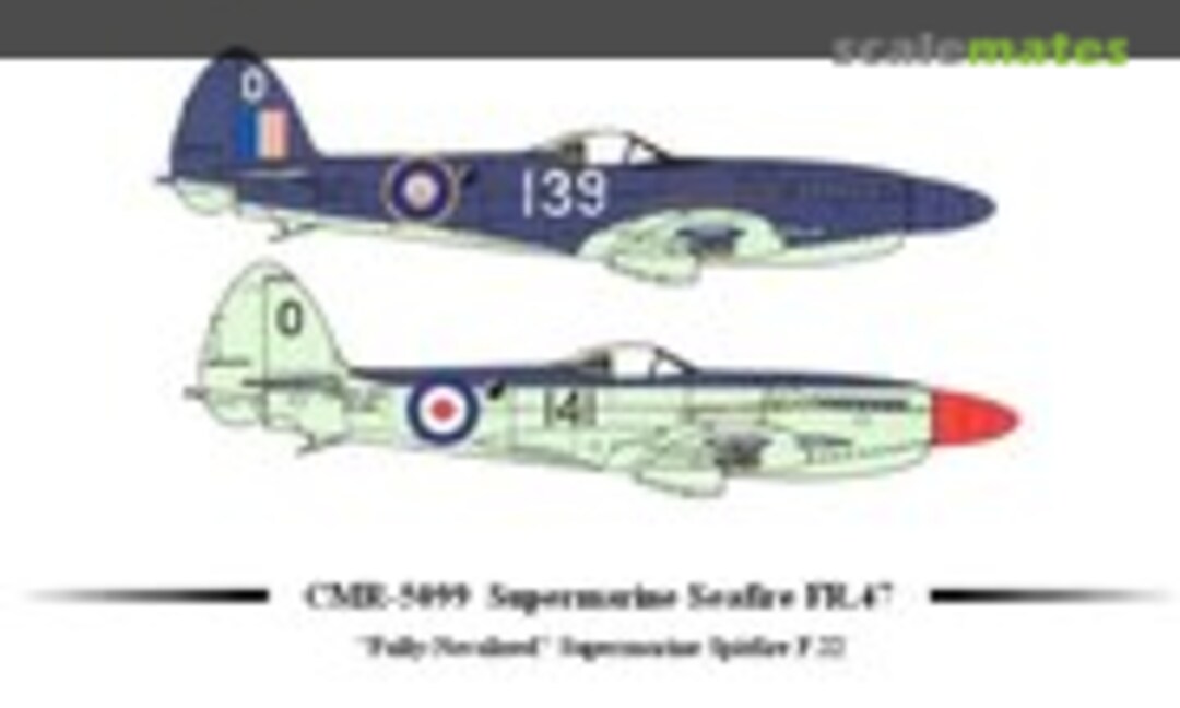 1:72 Supermarine Seafire FR.47 (CMR CMR-5099)