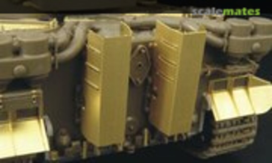 1:48 Tiger I EXHAUST COVER &quot;initial prod.&quot; (Hauler HLX48126)