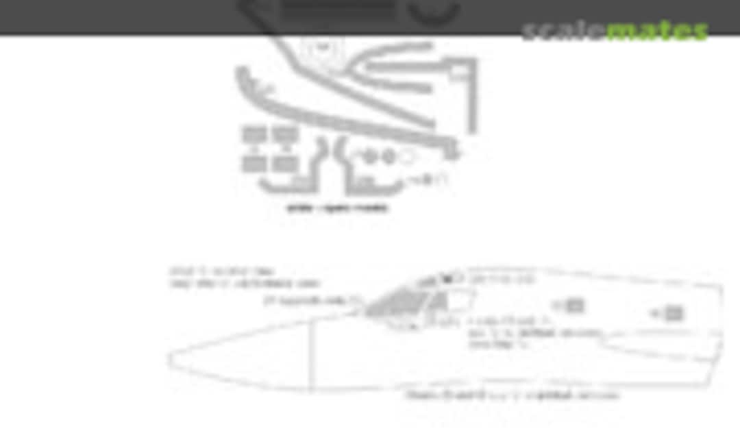 1:48 Convair B-58 Hustler EXPERT kabuki masks (New Ware NWAM0518) NWAM0518