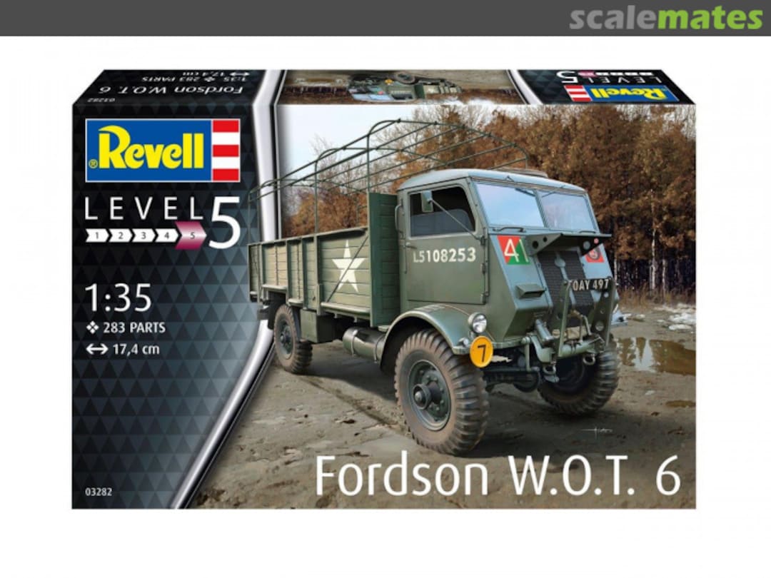 Boxart Fordson W.O.T. 6 03282 Revell