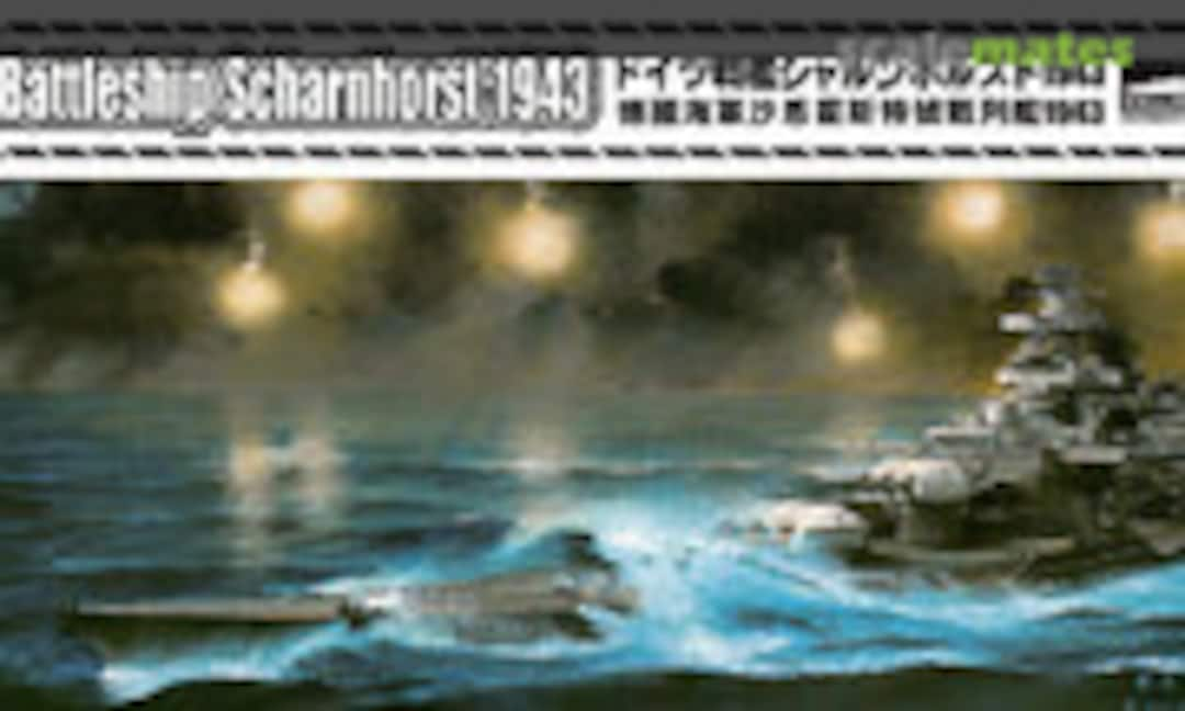 1:700 German Battleship Scharnhorst 1943 (FlyHawk Model FH1148)