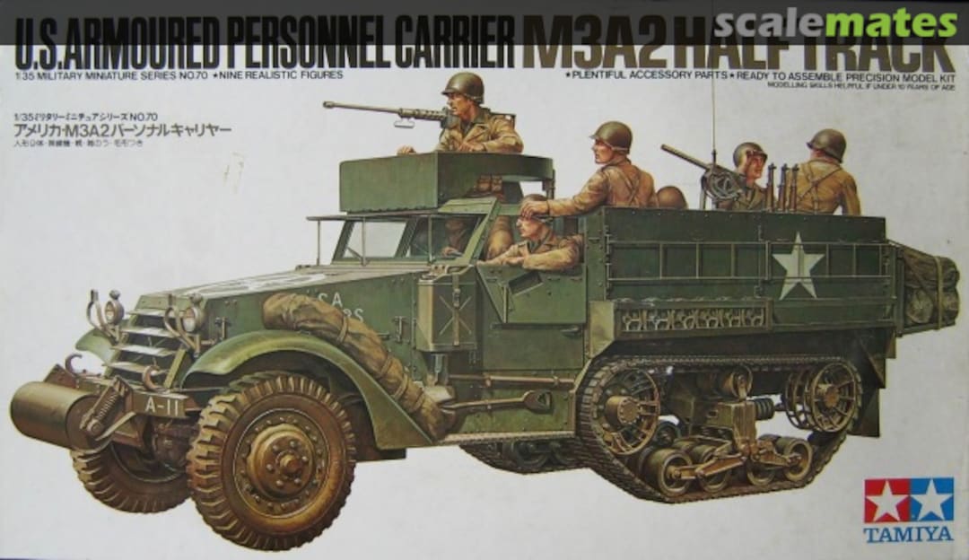 Boxart M3A2 Half Track 35070 Tamiya