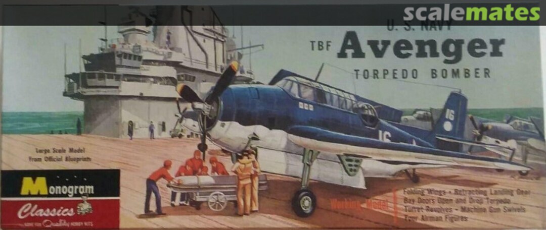 Boxart TBF Avenger 85-00031 Monogram