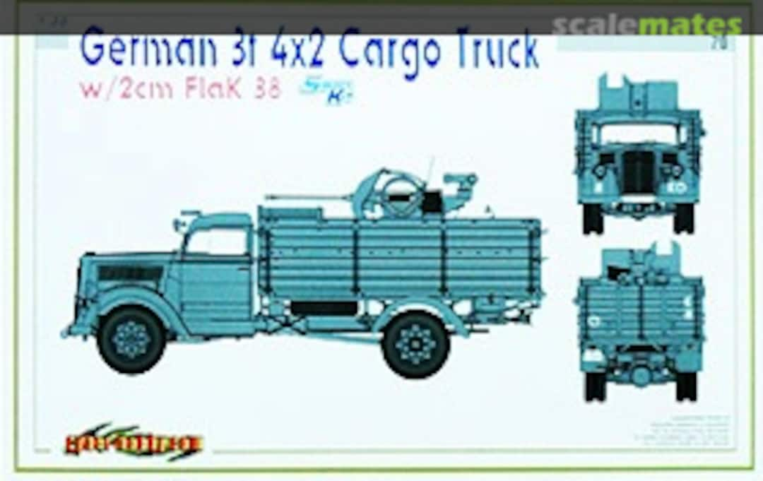 Boxart 3ton 4X2 Cargo truck 6680 Cyber Hobby