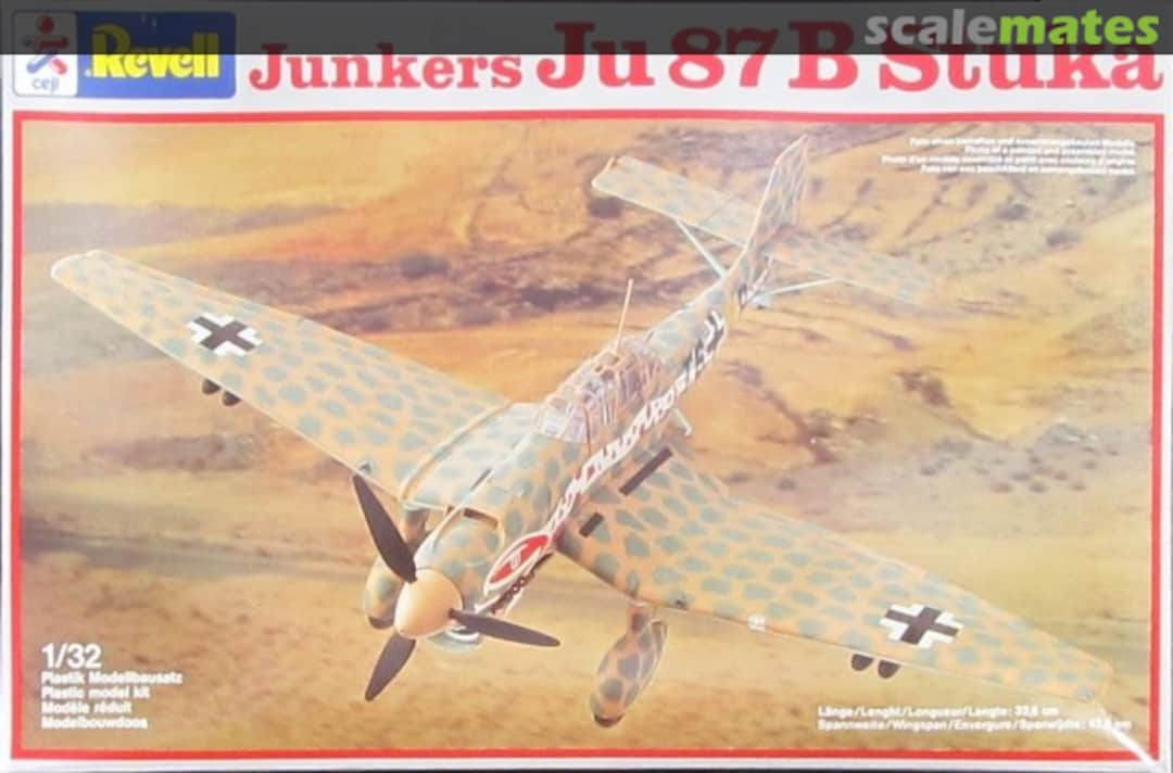 Boxart Junkers Ju 87 B Stuka 4751 Revell