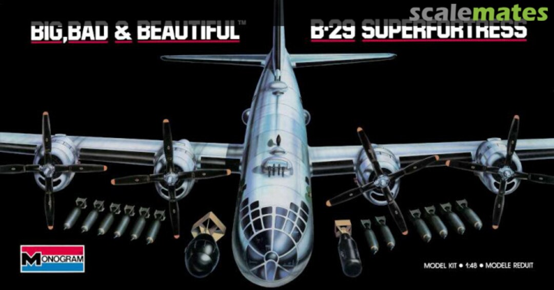 Boxart B-29 SUPERFORTRESS 5706 Monogram