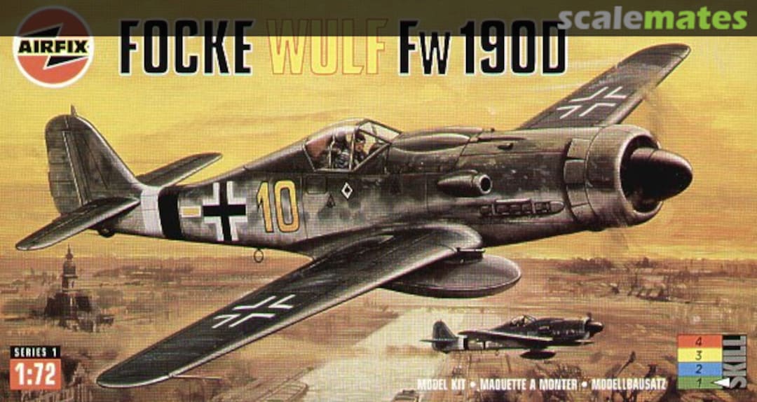 Boxart Focke Wulf Fw 190D 01064 Airfix