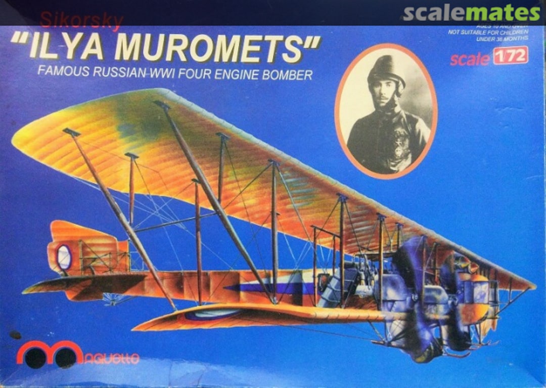 Boxart Sikorsky "Ilya Muromets" ML-2003 Maquette