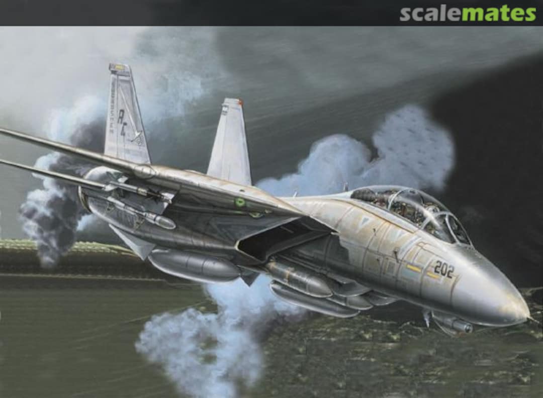 Boxart F-14 A Tomcat Plus 0837 Italeri