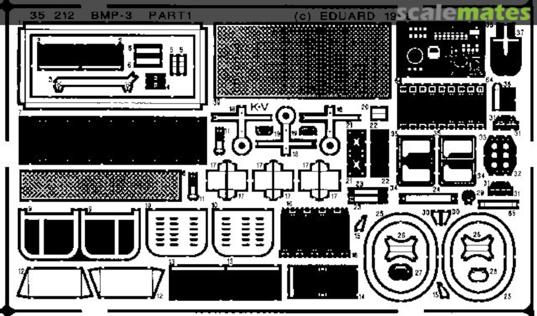 Boxart BMP-3 35212 Eduard