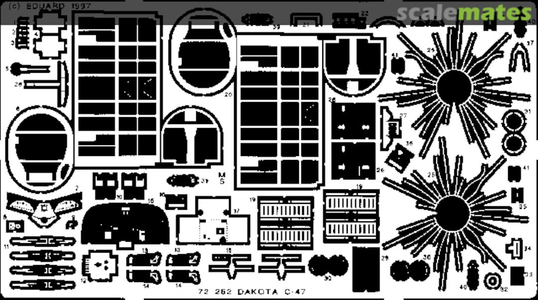 Boxart C-47 72252 Eduard