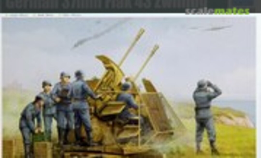 1:35 37mm Flak 43 Zwilling (Trumpeter 02347)