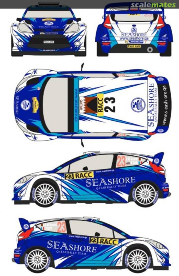 Boxart Ford Fiesta RS WRC RD24-014 Racing Decals 43