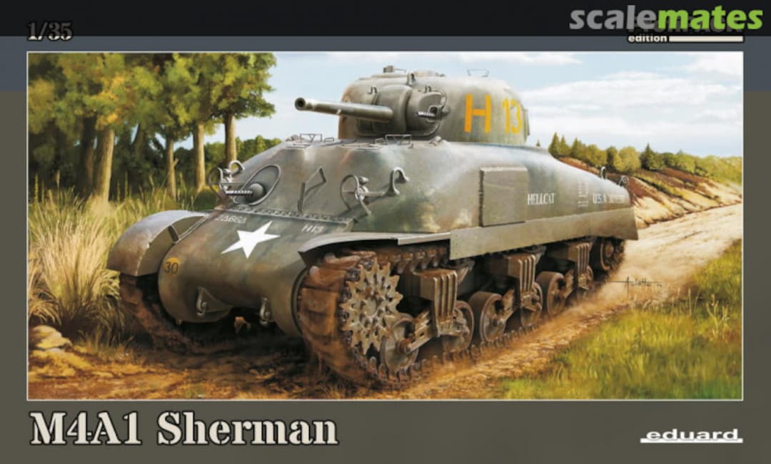 Boxart M4A1 Sherman 3716 Eduard