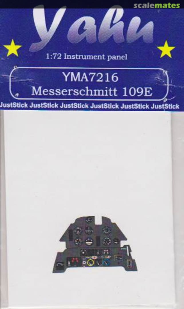 Boxart Messerschmitt 109E YMA7216 Yahu Models