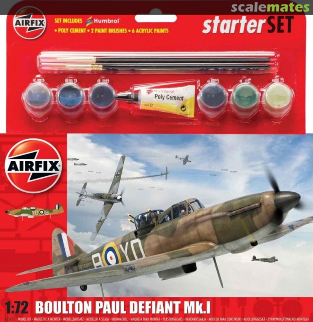 Boxart Boulton Paul Defiant Mk.1 A55213 Airfix