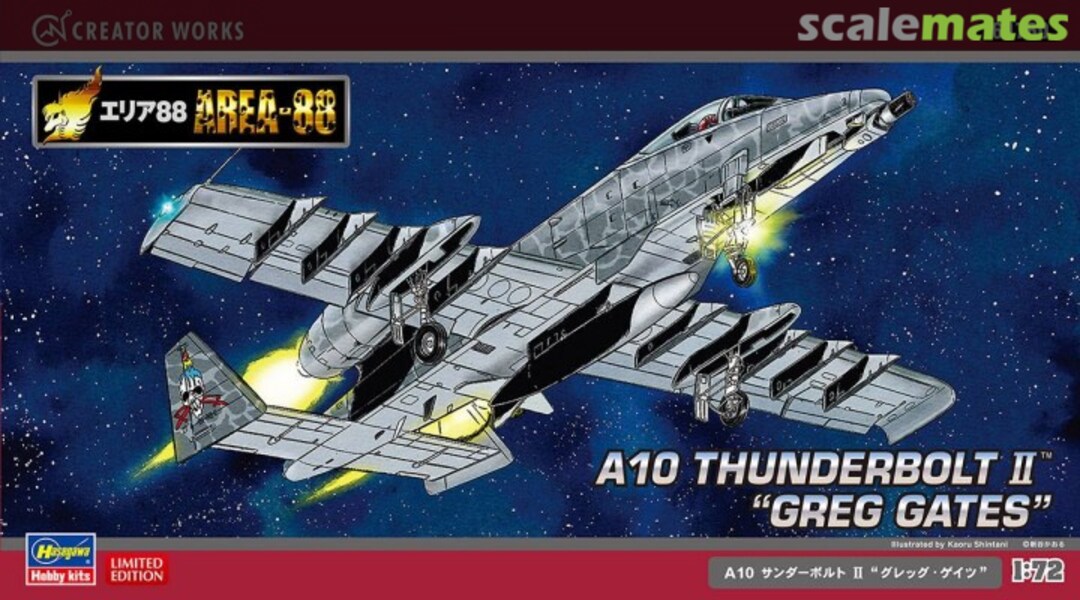 Boxart A10 Thunderbolt II "Greg Gates" 64760 Hasegawa