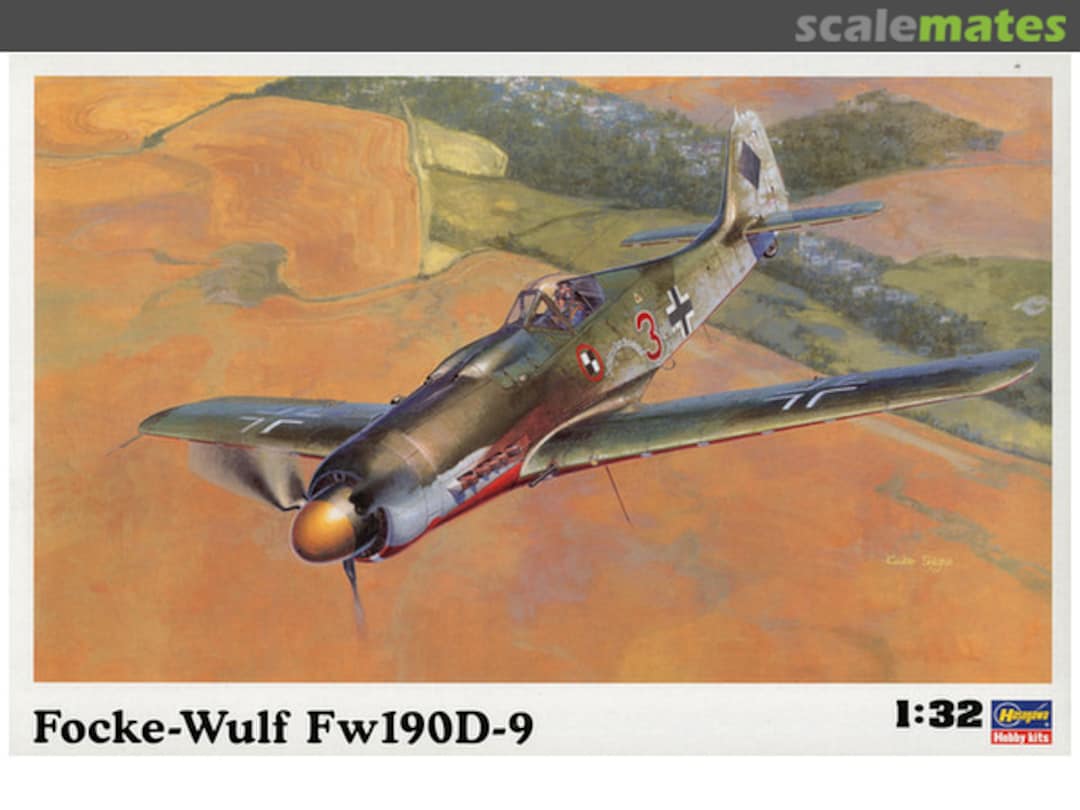 Boxart Focke-Wulf Fw190D-9 08069 Hasegawa