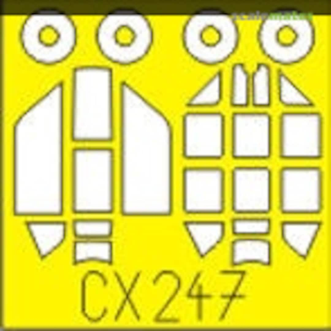 Boxart Bf 109G-6 CX247 Eduard