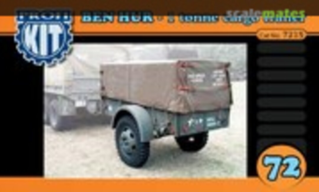 1:72 Ben Hur - 1 tonne cargo trailer (ProfiKIT 7215)