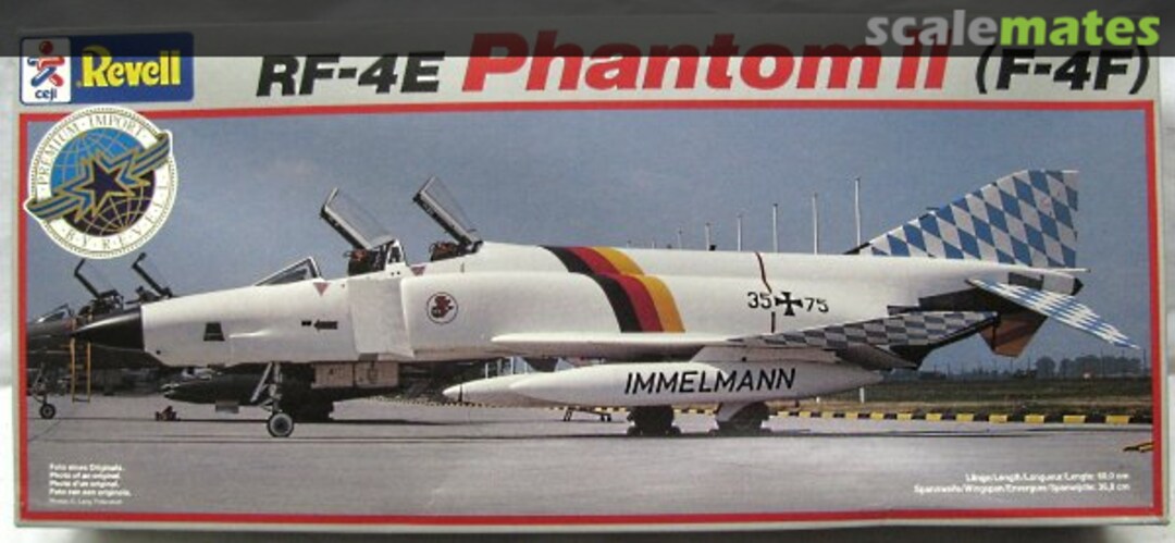 Boxart RF-4E Phantom II (F-4F) 4754 Revell/ceji