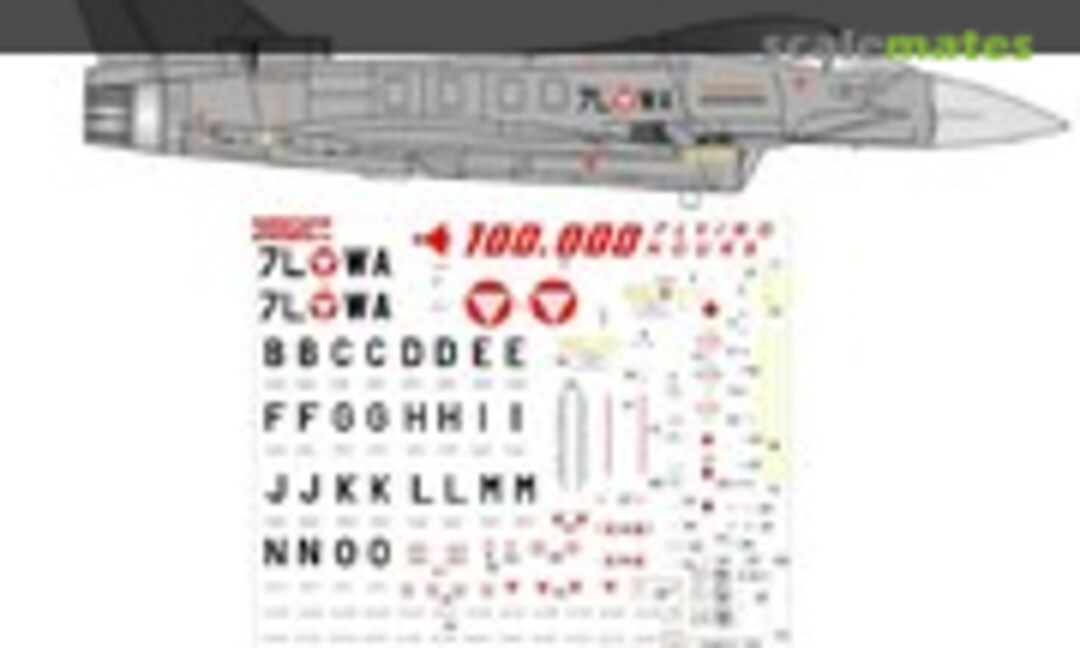 1:144 Eurofighter Typhoon - Austrian Armed Forces (Brent-Air-Decals FJ144001)