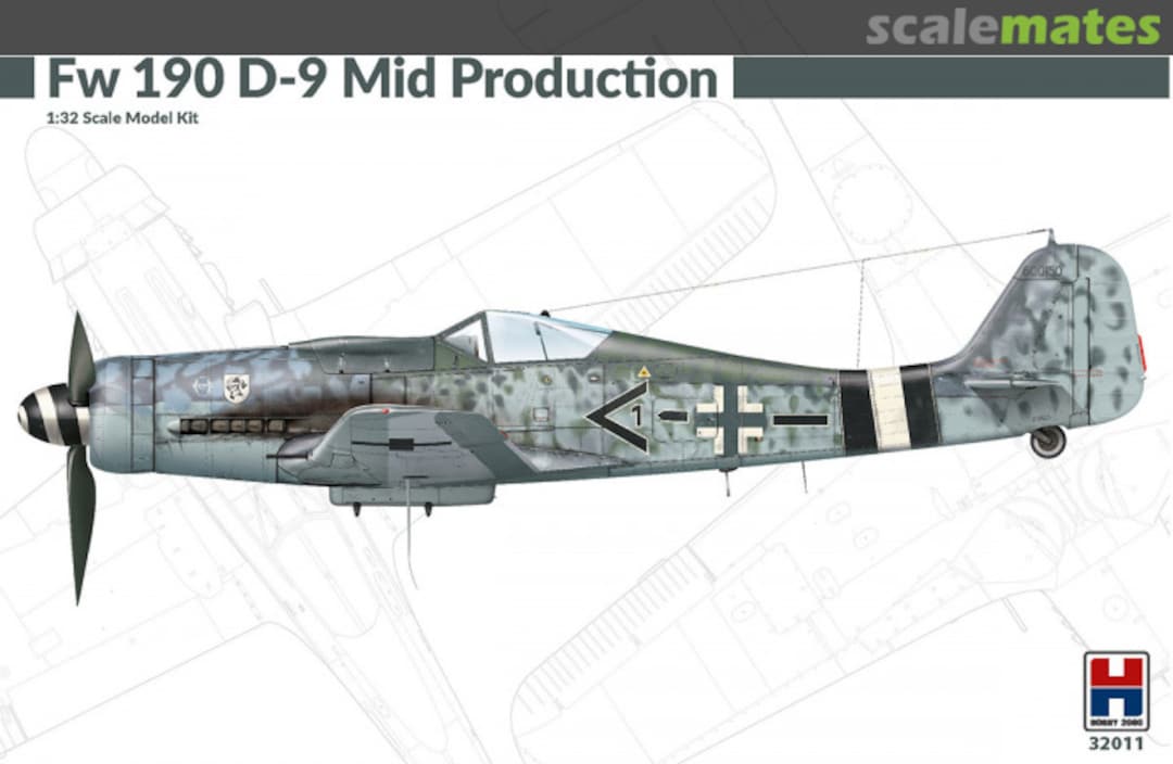 Boxart Fw 190 D-9 Mid Production 32011 Hobby 2000