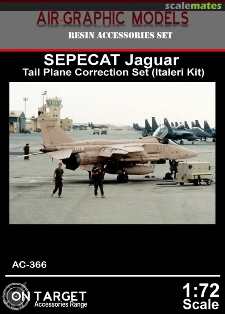 Boxart SEPECAT Jaguar AC-366 Air-Graphic Models